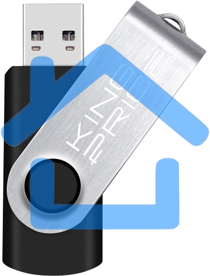 Флешка USB KingPrice 8 Gb KPFD2 KPFD2A008ABK USB 2.0 черный