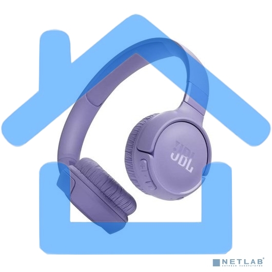 Гарнитура накладные JBL Tune 520BT фиолетовый беспроводные bluetooth оголовье