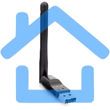 Сетевой адаптер Wi-Fi Gembird WNP-UA-011, 150 Мбит, с антенной, USB, 802.11b/g/n, MT7601