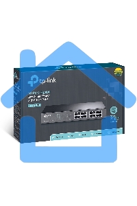 Коммутатор TP-Link SMB TL-SG1016PE Easy Smart гигабитный 16-портовый коммутатор с 8 портами PoE+