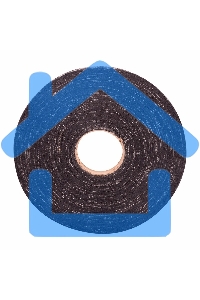 Изолента ХБ Rexant 15 х 0,35 мм, (ролик 50 м/500 г) (1-ПОЛ)