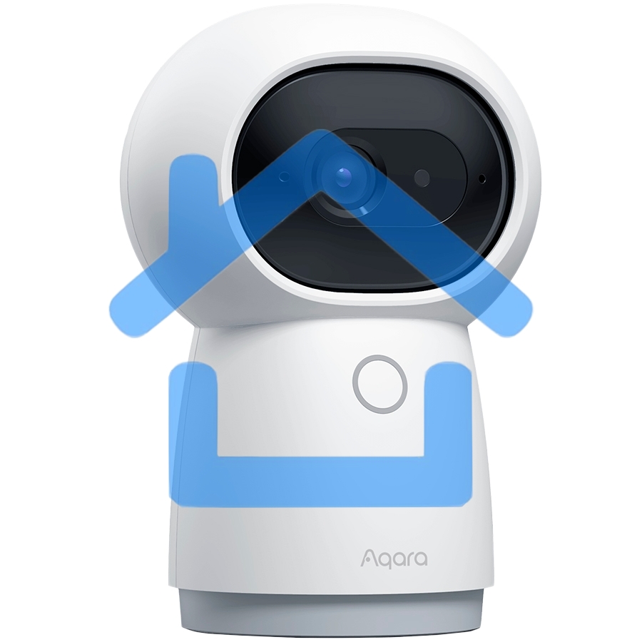 Камера AQARA Camera Hub G3/Камера+ управления/Управление жестами/Камера 360/2K 2304х1296p/Протокол связи:Zigbee/WiFi/Питание:USB-C/ белый CH-H03
