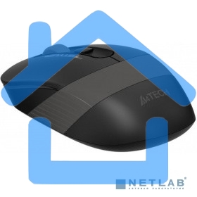 Мышь беспроводная A4Tech Fstyler FG10 черный/серый, 2000 dpi, радиоканал, USB, кнопки - 4