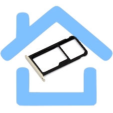 Лоток для SIM-карты Huawei GR3 2017 золотой Лоток для SIM-карты Huawei GR3 2017 золотой