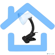 Светильник Ultraflash UF-320 C01 (12361) настольный на прищепке E27 белый 60Вт