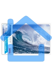 Коврик для мыши Buro BU-M10033 рисунок/волна