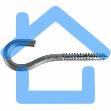 Крюк с резьбой BT 16-TE диаметр 16 мм, 6,6 кН