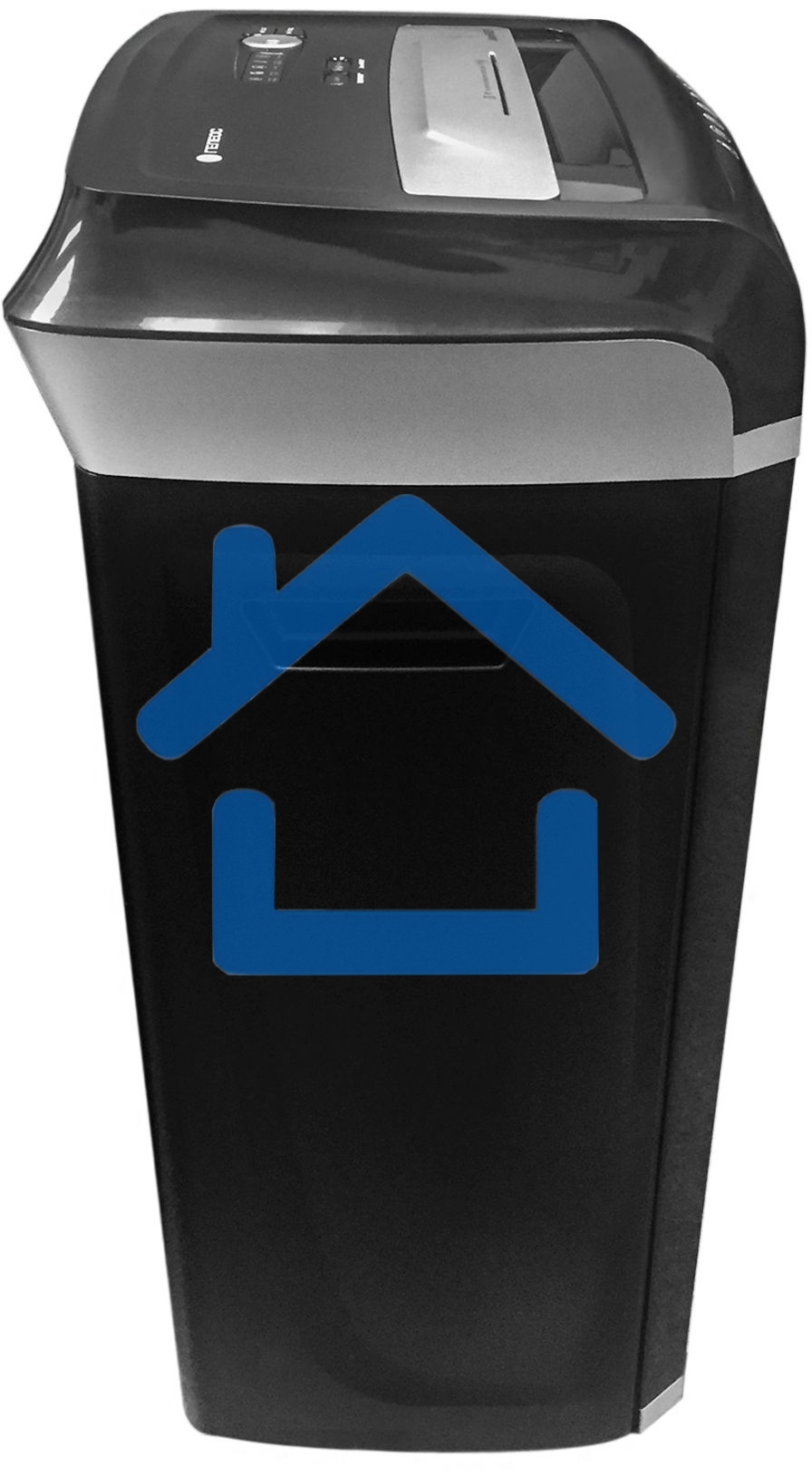 Шредер ГЕЛЕОС УМ35-4 (DIN P-4) фрагмент 3,9x30мм, 26 листов (70гр./м²), 35 литров, Уничт.скобы,скрепки,пл.карты,CD. TouchGuard.JamFree.ECO