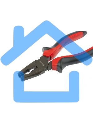 Плоскогубцы Matrix черный Nickel, 160 мм, комбинированные, двухкомпонентные рукоятки