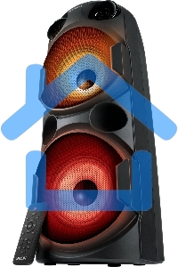 Колонка АС Sven PS-750, черный (80 Вт, TWS, Bluetooth, FM, USB, microSD, LED-дисплей, 2х4400мА*ч)