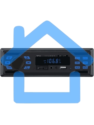 Автомагнитола Digma MCP-225B 1DIN 4x45Вт 2