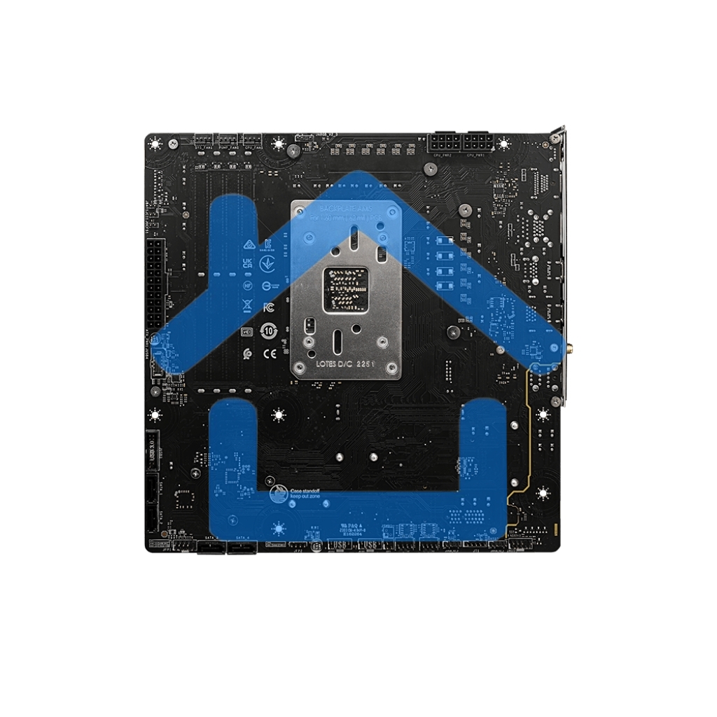 Материнская плата MSI B650M PROJECT ZERO, AM5, AMD B650, 4xDDR5, 4xSATA, 2xM.2, 1xPCIe 4.0 x16, 1xPCIe x1, 1xDP, 1xHDMI, 1x 2.5Gb LAN, 2xUSB-A 2.0, 2xUSB 3.2 Gen 1, 3xUSB 3.2 Gen 2, 3x3.5 мм, 7.1, mATX