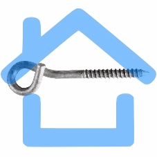 Крюк с резьбой BT 8-TE диаметр 8 мм, 2,3 кН