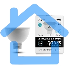 Лампа светодиодная Gauss 13529 LED Elementary MR16 GU5.3 9Вт 4100К