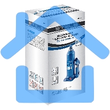 Домкрат гидравлический бутылочный, 6 т, h подъема 207-404 мм Stels