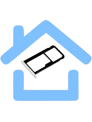 Лоток для SIM-карты Huawei GR3 2017 серебристый