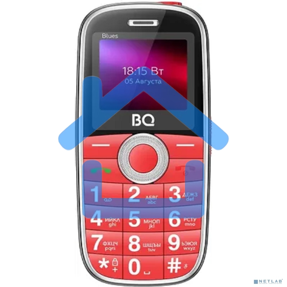Мобильный телефон BQ 1867 Blues красный MTK 6261 D