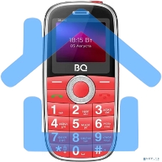 Мобильный телефон BQ 1867 Blues красный MTK 6261 D