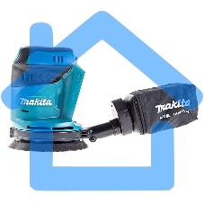 Машинка эксцентриковая MAKITA DBO180Z 18В LiIon ф125мм 7000/9500/11000об/мин ампл.2.8мм 1.7кг