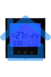 Терморегулятор с сенсорными кнопками R150 Wi-Fi черный Rexant