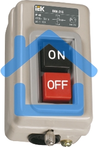 Выключатель ВКИ-216 10А 230/400В IP40 ИЭК KVK20-10-3