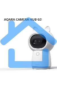 Камера AQARA Camera Hub G3/Камера+ управления/Управление жестами/Камера 360/2K 2304х1296p/Протокол связи:Zigbee/WiFi/Питание:USB-C/ белый CH-H03