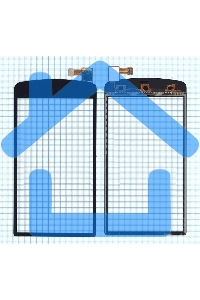 Сенсорное стекло (тачскрин) для OPPO N1 mini, черное