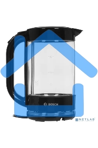 Чайник электрический Bosch TWK70B03 1.7л. 2400Вт черный (корпус: стекло)