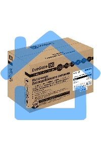 Источник бесперебойного питания ExeGate EX292773RUS Power Back BNB-800.LED.AVR.4C13 800VA/480W, LED, AVR, 4*C13, металлический корпус, черный