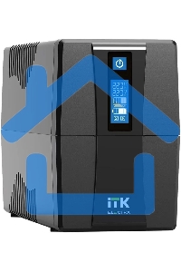 Источник бесперебойного питания ITK Electra EET-1000VA-1-002-S 600Вт 1000ВА черный