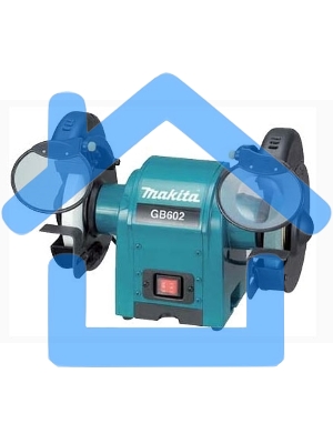 Точило Makita GB 602 Точило,250Вт,2850об\м,2круг150х12.7мм,9.4кг,кор 