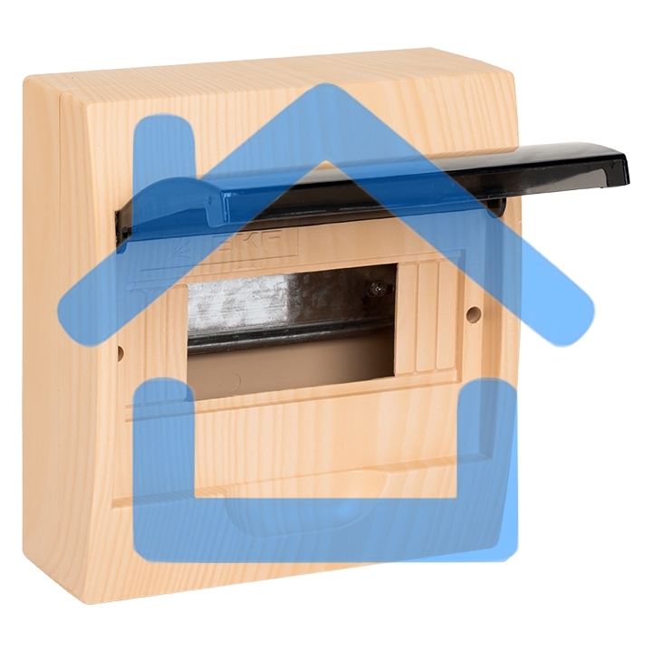 Щит ЩРН-П-8 IP41 светлое дерево PROxima EKF pb40-n-8-light
