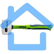 Киянка резиновая СИБРТЕХ, 680г белая резина, фибергласовая рукоятка 11168