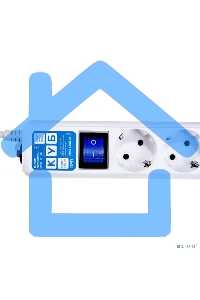 Фильтр-удлинитель PowerCube PRO (SPL(5+1)-16B-P-5М) 5.0 м, LC контур - подавление В/Ч помех, 16А/3,5кВт