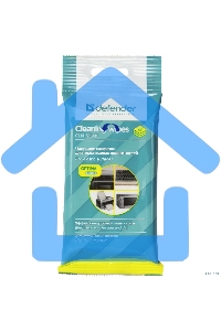 Чистящие салфетки Defender ECO для пластик.поверхностей, (не применять для ЖК- экранов!) /мягкая упаковка/ 20 шт /Россия