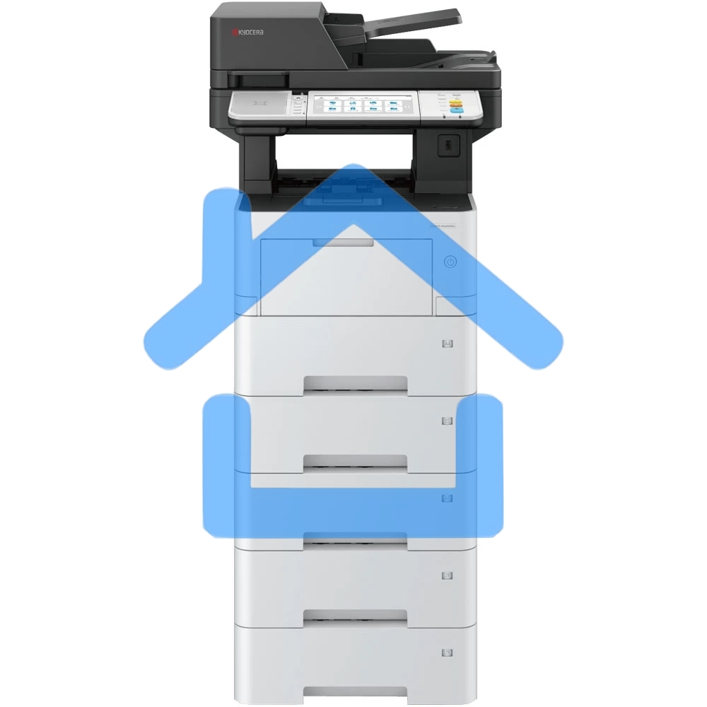 МФУ лазерное Kyocera ECOSYS MA4500ix (110C113NL0), A4, ч/б, печ. до 45 стр/мин., скан. до 60 стр/мин. (ч/б) 40 стр/мин. цвет, 1200 x 1200 dpi (печать) 600x600dpi (скан.), USB, RJ-45, Air Print, Mopria