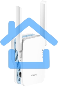 Повторитель беспроводного сигнала Cudy RE1200 AC1200 10/100BASE-TX/Wi-Fi белый