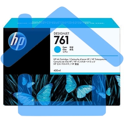 Картридж струйный HP №761 CM994A голубой для HP DJ T7100 (400мл)