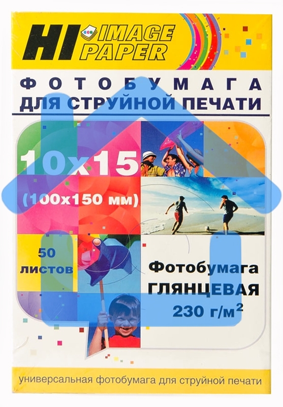 Бумага Hi-Black A21020U Фотобумага глянцевая односторонняя (Hi-image paper) 10x15, 230 г/м, 50 л. (H230-4R-50)
