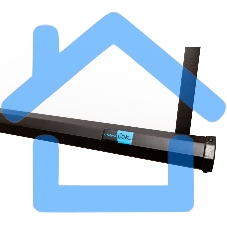 Экран 180x180см TriScreen 1:1 напольный рулонный черный 100'