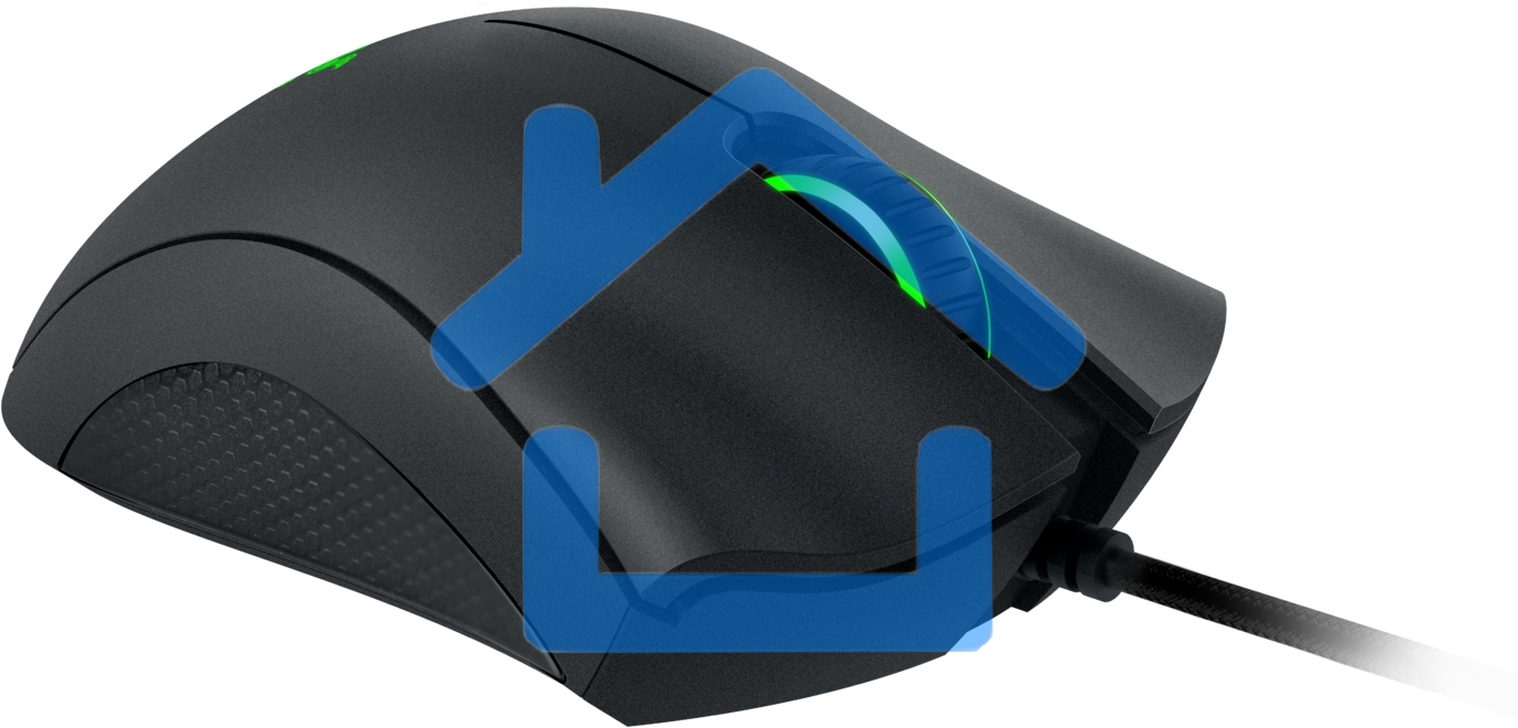 Мышь проводная Razer DeathAdder Essential черный, 6400 dpi, USB, кнопки - 5