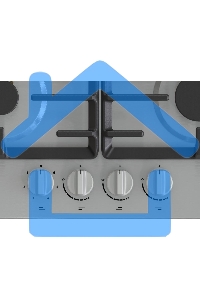 Газовая варочная панель Gorenje GE681X нержавеющая сталь