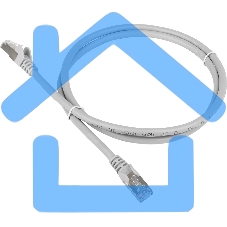 Патч-корд Lanmaster TWT-45-45-5.0/S-GY 5м FTP Cat 5e Grey