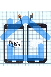 Сенсорное стекло (тачскрин) для Samsung Galaxy J1 Ace SM-J110H черное