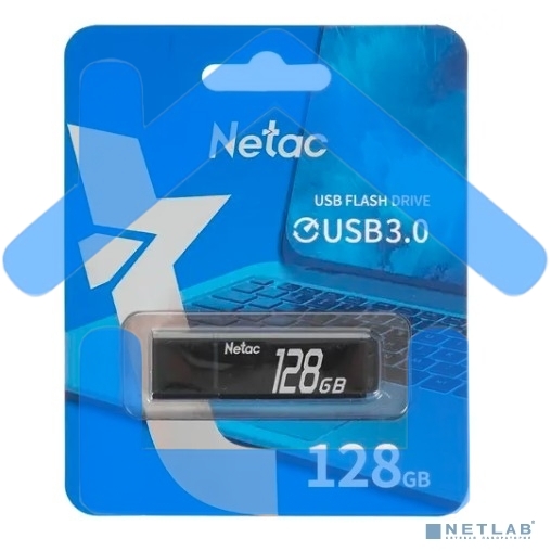 Флешка USB R/W NeTac Флешка USB R/W Netac USB Drive U351 USB3.0 128Gb, retail version