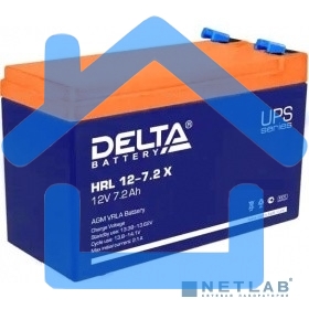 Батарея Delta HRL 12-7.2Х (12V 7.2Ah)