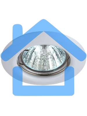 Светильник ST3 WH штампован. MR16 12В 50Вт бел. ЭРА C0043801