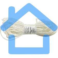 Шнур хозяйственный Сибртех 93819 D 6 мм, L 25 м, 140 кгс, полиэфирный Россия