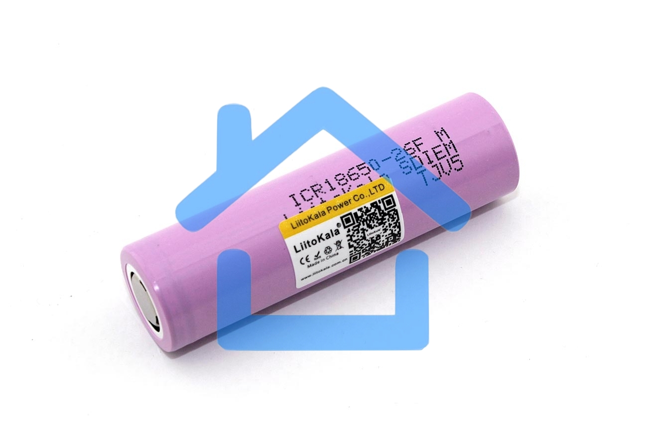 Аккумулятор LiitoKala Lii-26FM 2600mAh, 3.7V типа 18650 Li-Ion