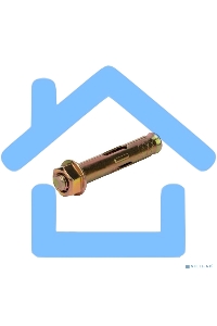 Болт анкерный с гайкой Kranz (KR-01-3818-013) 10х50мм, пакет (4 шт/уп)